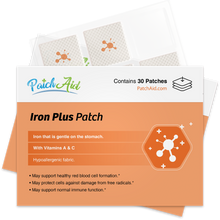Load image into Gallery viewer, Iron Plus Vitamin Patch - Gentle Iron &amp; Absorption Support