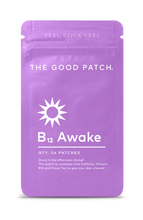 Load image into Gallery viewer, B12 Awake plant-based energy patch with caffeine and vitamin B12