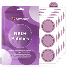 Load image into Gallery viewer, HARMONIFY NAD+ transdermal patches 30 count for cellular energy and vitality