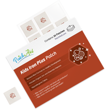 Load image into Gallery viewer, Kids Iron Plus Patch - Organic Iron for Growth &amp; Development