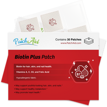 Load image into Gallery viewer, Biotin Plus Vitamin Patch - Hair, Skin, and Nails Support