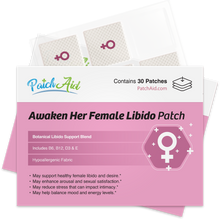 Load image into Gallery viewer, Awaken Her female libido patch for desire and energy support