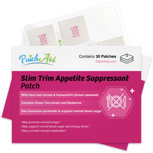 Load image into Gallery viewer, Slim Trim appetite suppressant patch to reduce cravings and support weight management